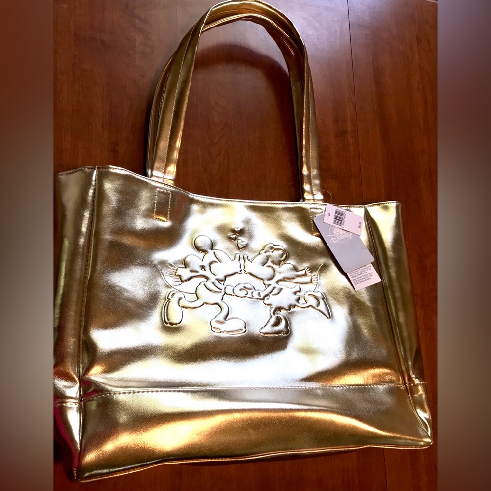 NWT! DISNEY Mickey & Minnie Tote